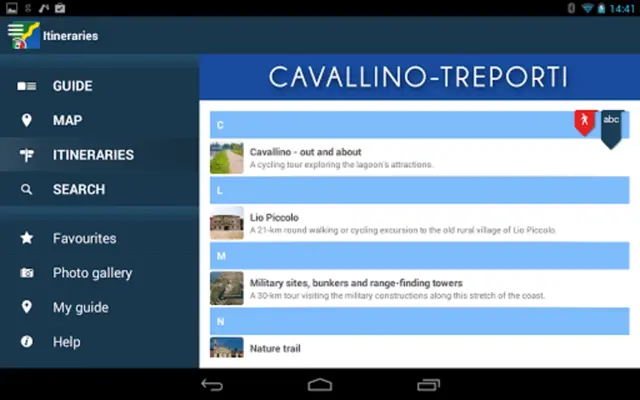 Cavallino android App screenshot 1